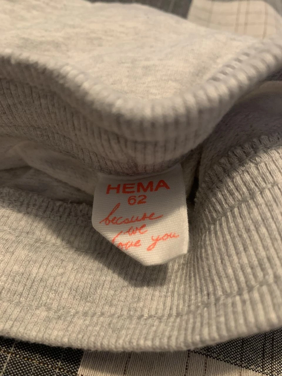 Calça curta cinza da Hema. Tamanho 62. – photo 3